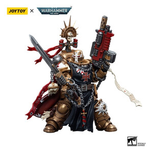 JoyToy Warhammer 40k 1/18 Scale Action Figure Black Templars High Marshal Helbrecht 