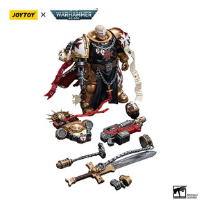 JoyToy Warhammer 40k 1/18 Scale Action Figure Black Templars High Marshal Helbrecht 