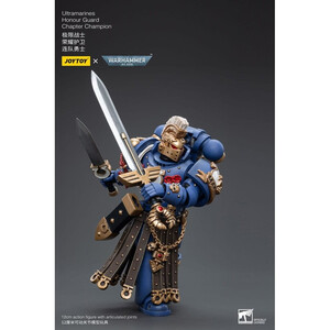 JoyToy Warhammer 40k 1/18 Scale Action Figure Ultramarines Honour Guard Chapter Champion 