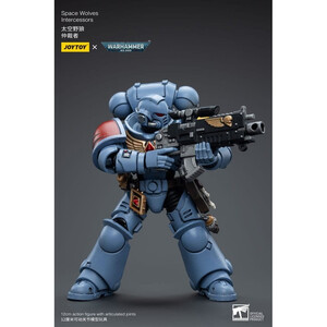 JoyToy Warhammer 40k 1/18 Scale Action Figure Space Wolves Intercessors 