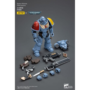 JoyToy Warhammer 40k 1/18 Scale Action Figure Space Wolves Intercessors 