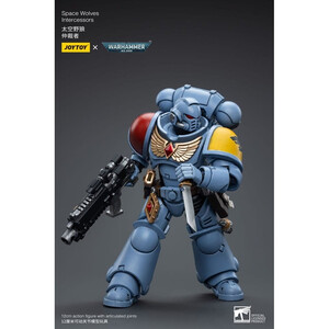 JoyToy Warhammer 40k 1/18 Scale Action Figure Space Wolves Intercessors 