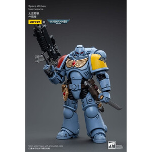 JoyToy Warhammer 40k 1/18 Scale Action Figure Space Wolves Intercessors 