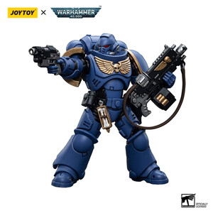 JoyToy Warhammer 40k 1/18 Scale Action Figure Ultramarines Intercessors 