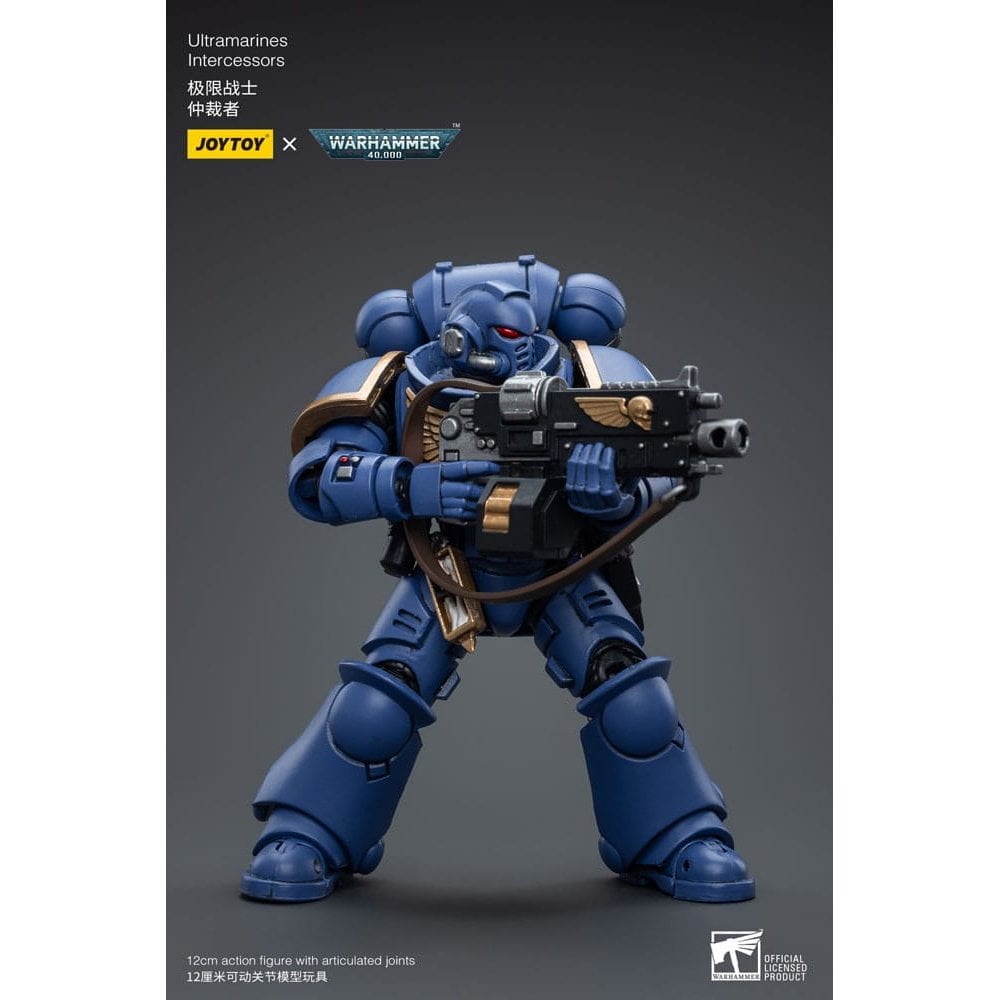 JOYTOY Warhammer 40.000 1/18 - Cappellano Console Legione Imperial Fists, Action Figure 12,2 Cm Da Collezione, Modello Verniciato Effetto Vintage