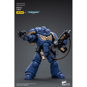 JoyToy Warhammer 40k 1/18 Scale Action Figure Ultramarines Intercessors 