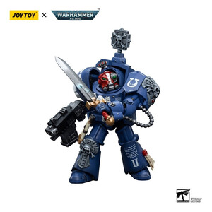 JoyToy Warhammer 40k 1/18 Scale Action Figure Ultramarines Terminators Sergeant Terconon 