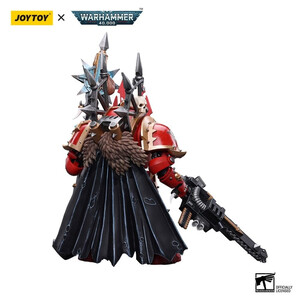 JoyToy Warhammer 40k 1/18 Scale Action Figure Chaos Space Marines Crimson Slaughter Sorcerer Lord in Terminator Armour 