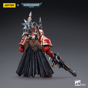 JoyToy Warhammer 40k 1/18 Scale Action Figure Chaos Space Marines Crimson Slaughter Sorcerer Lord in Terminator Armour 