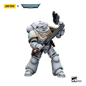 JoyToy Warhammer 40k 1/18 Scale Action Figure Space Marines White Consuls Intercessors 1 