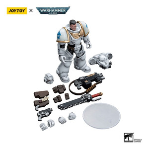 JoyToy Warhammer 40k 1/18 Scale Action Figure Space Marines White Consuls Intercessors 1 