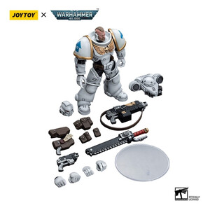 JoyToy Warhammer 40k 1/18 Scale Action Figure Space Marines White Consuls Intercessors 2 