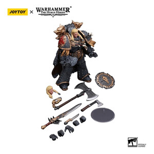 JoyToy Warhammer The Horus Heresy 1/18 Scale Action Figure Space Wolves Leman Russ Primarch of the VIth Legion 