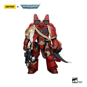 JoyToy Warhammer The Horus Heresy 1/18 Scale Action Figure Blood Angels Captain With Jump Pack 