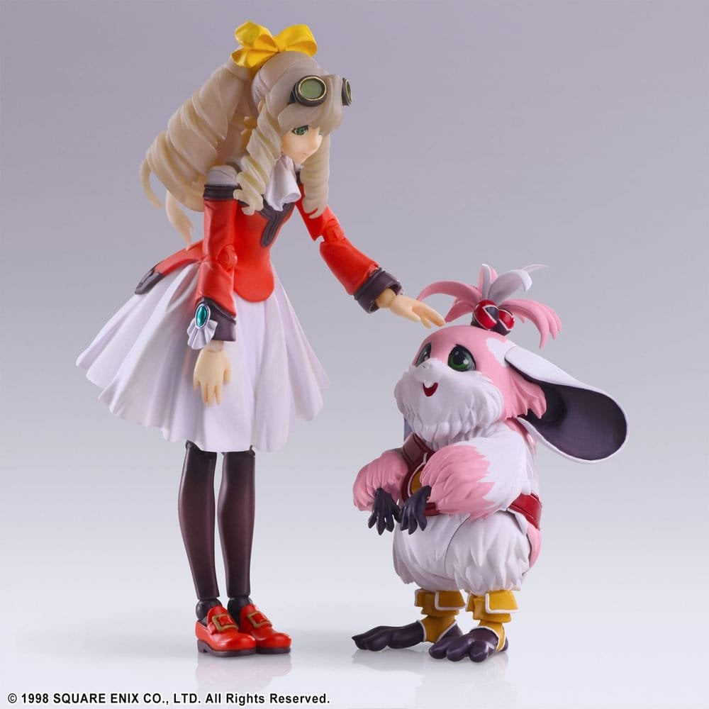 Square Enix Xenogears Bring Arts Action Figure Maria Balthasar & Chu-Chu 