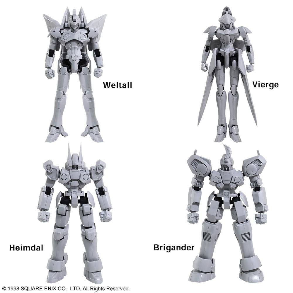Square Enix Xenogears Structure Arts Plastic Model Kits 1/144 Vol. 1 