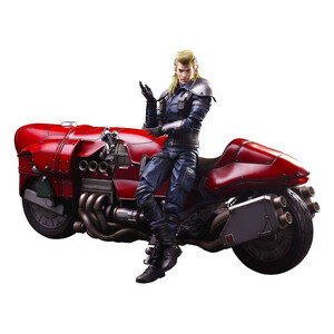 Square Enix Final Fantasy VII Remake Play Arts Kai Action Figure & Vehicle Roche & Bike 