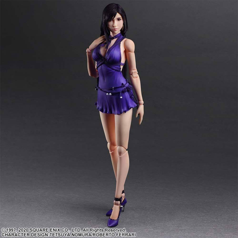 Final Fantasy VII Remake Play Arts Kai Action Figure Tifa Lockhart Dress Ver. 