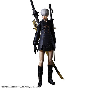 Square Enix NieR Automata Play Arts Kai Action Figure YoRHa No. 9 Type S Deluxe Ver. 