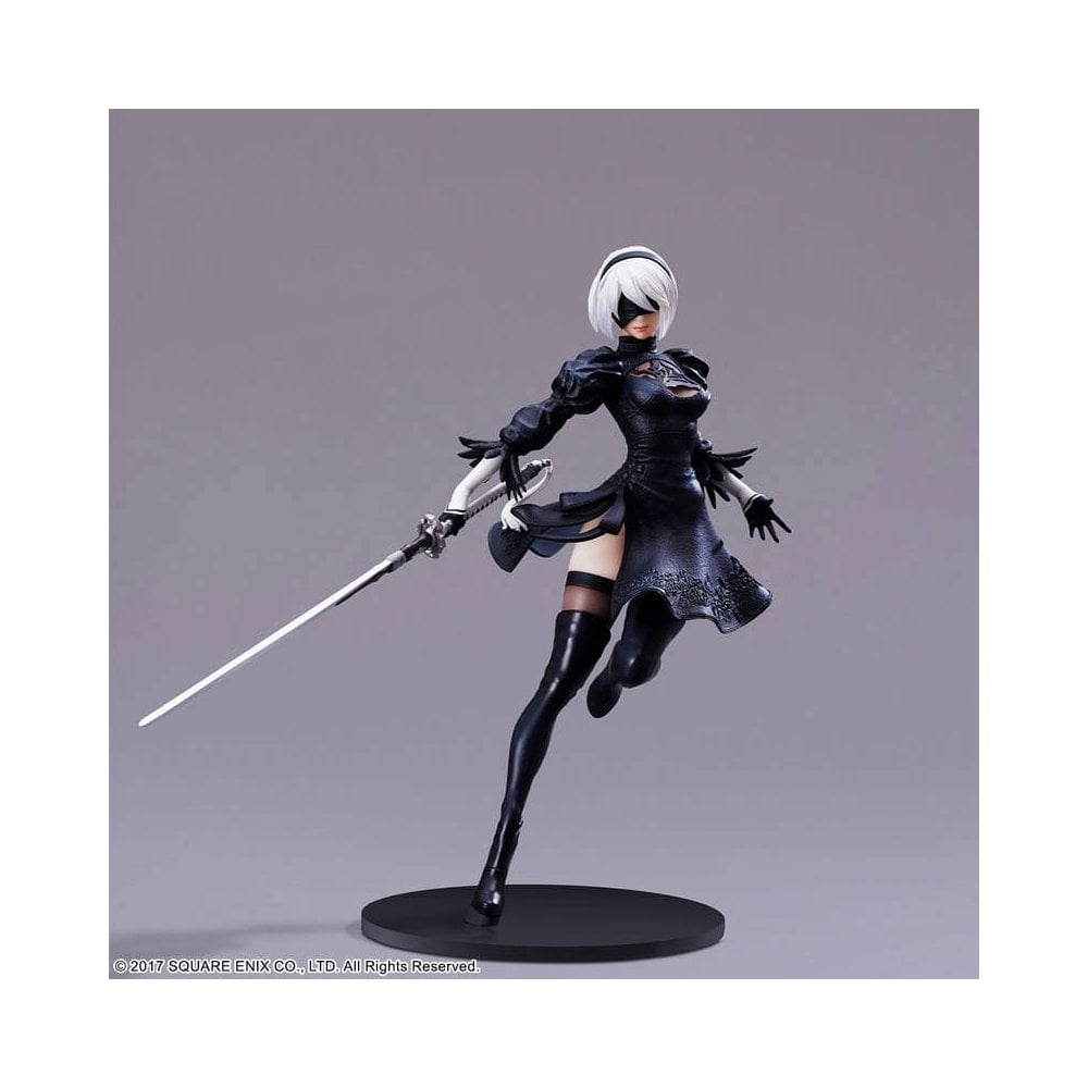 Square Enix NieR:Automata FORM-ISM PVC Statue YoRHa Android 2B (YoRHa No.2 Type B) 