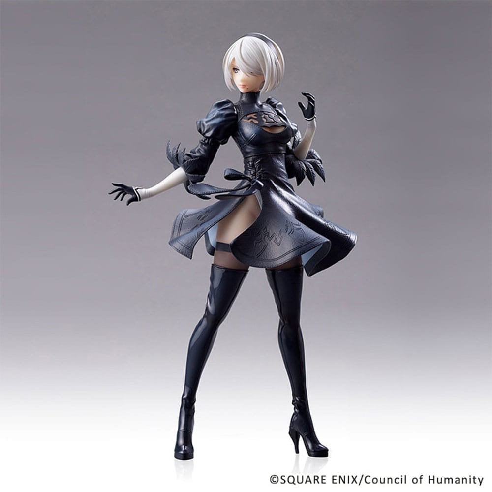 Square Enix NieR:Automata PVC Statue 2B (YoRHa No.2 Type B) Ver. 1.1a Goggles Ver. 