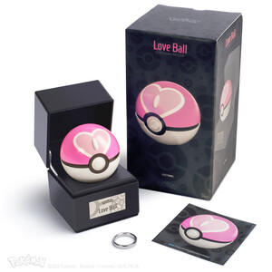 The Wand Company Pokémon Die Cast Replica Love Ball 