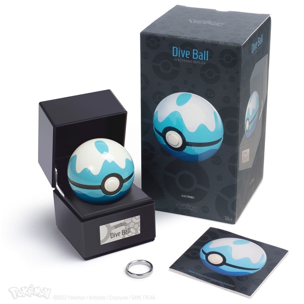 The Wand Company Pokémon Die Cast Replica Dive Ball 