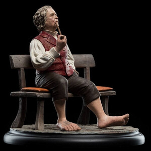 Weta Workshop Lord of the Rings Mini Statue Bilbo Baggins 