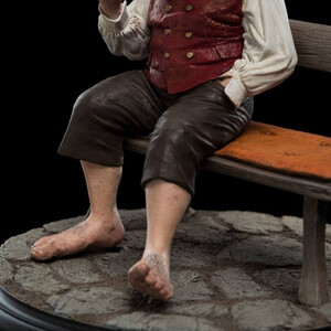 Weta Workshop Lord of the Rings Mini Statue Bilbo Baggins 