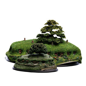 Weta Workshop Lord of the Rings Statue Bag End on the Hill Limited Edition 
