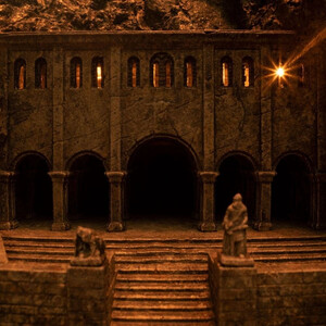 Weta Workshop Lord of the Rings Statue Helm's Deep 