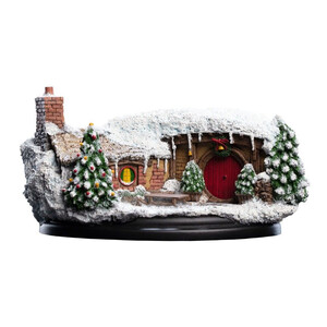 Weta Workshop The Hobbit An Unexpected Journey Statue 35 Bagshot Row Christmas Edition 