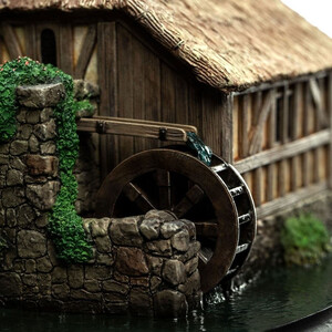 Weta Workshop The Hobbit: An Unexpected Journey Hobbiton Mill & Bridge Environment 