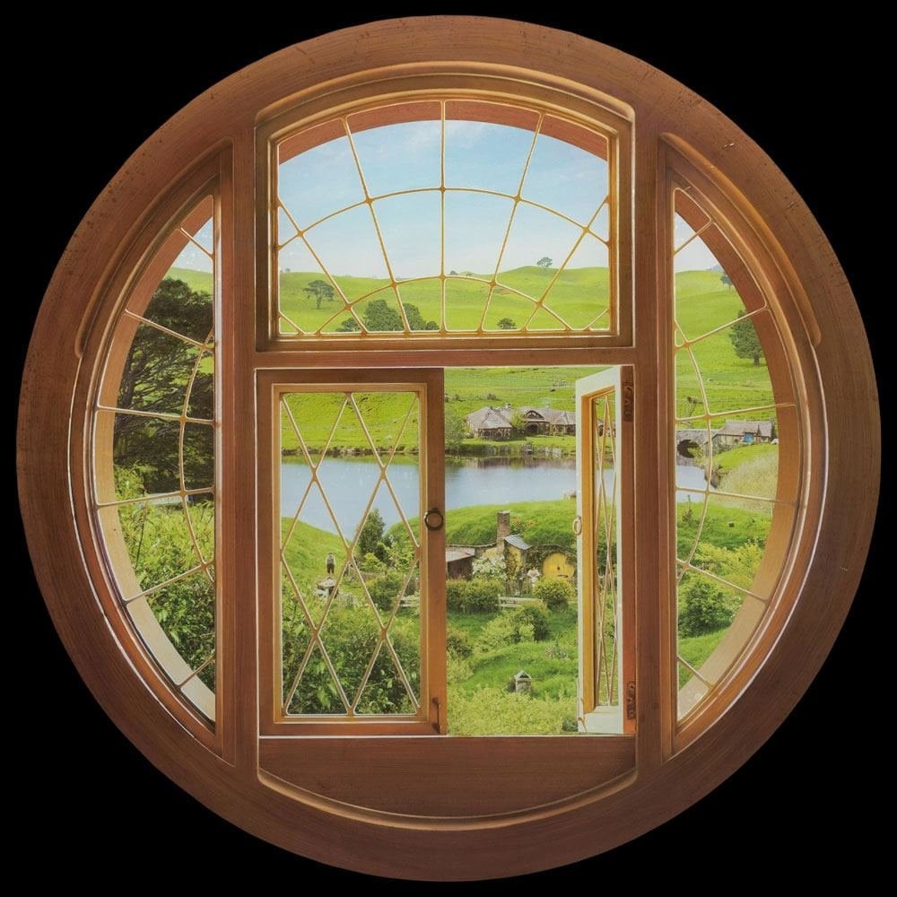 Weta Workshop The Hobbit Giant Vinyl Wall Decal Hobbit Window 