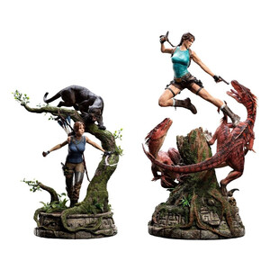 Weta Workshop Tomb Raider 1/4 Scale Lara Croft The Lost Valley - Damaged packaging 