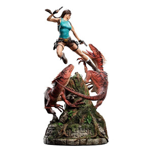 Weta Workshop Tomb Raider 1/4 Scale Lara Croft The Lost Valley - Damaged packaging 