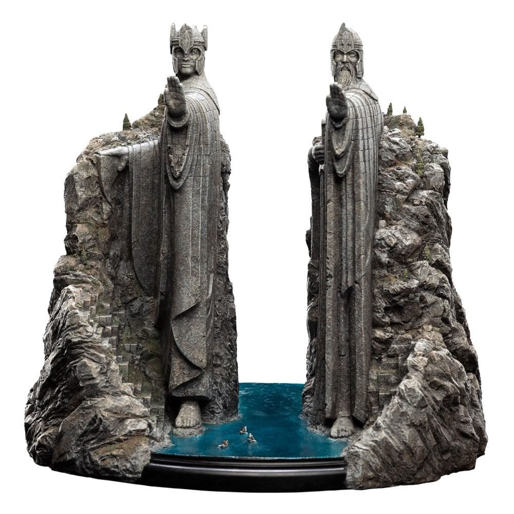 Weta Workshop Lord of the Rings Statue The Argonath Environment - Damaged packaging 