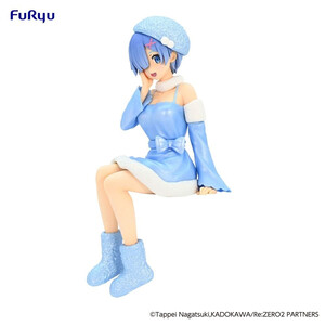 Furyu ReZero Starting Life in Another World Noodle Stopper Rem Snow Princess Pearl Color Ver. 