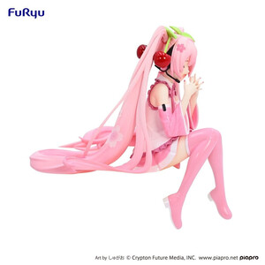 Furyu Hatsune Miku Noodle Stopper Sakura Miku 2023 Smile Ver. 