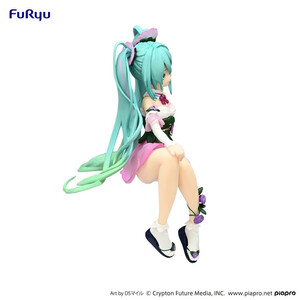 Furyu Hatsune Miku Noodle Stopper Flower Fairy Morning Glory Pink Color Ver. 