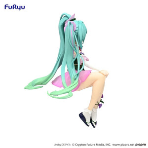 Furyu Hatsune Miku Noodle Stopper Flower Fairy Morning Glory Pink Color Ver. 