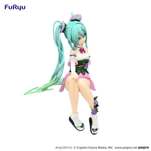 Furyu Hatsune Miku Noodle Stopper Flower Fairy Morning Glory Pink Color Ver. 