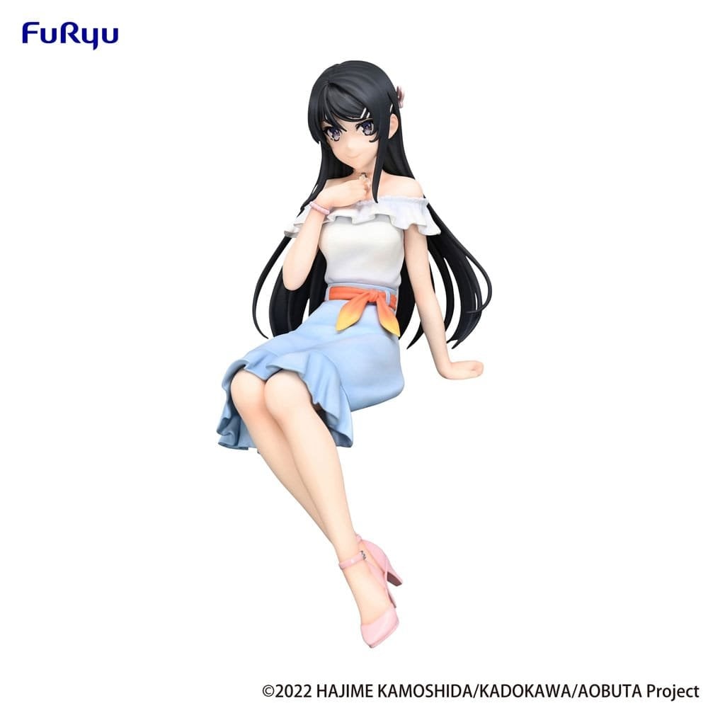 Furyu Rascal Does Not Dream of Bunny Girl Senpai Noodle Stopper Mai Sakurajima Summer Outfit Ver. 