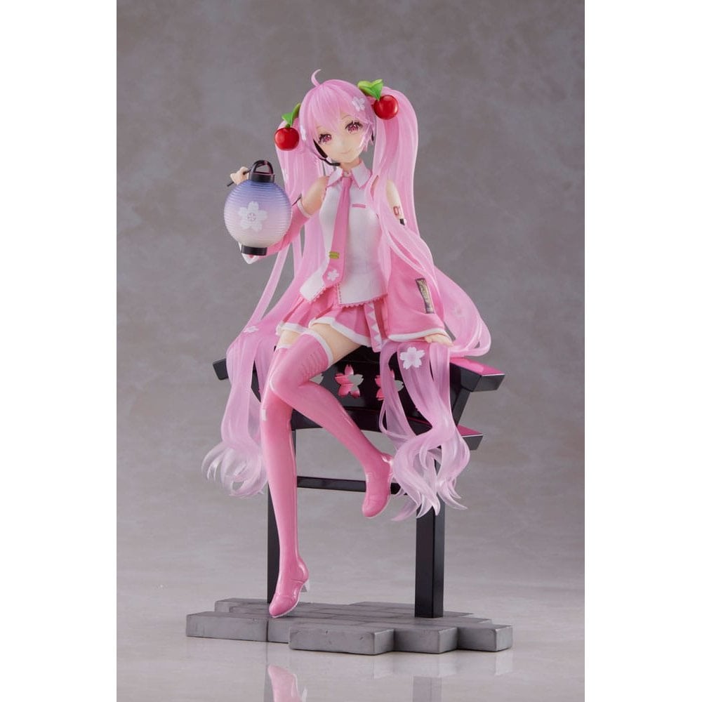 Taito Hatsune Miku AMP Sakura Miku Lantern Ver. Reissue 