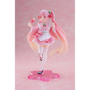 Taito Hatsune Miku Newley Written Sakura Miku Japanese Cafe Ver. 