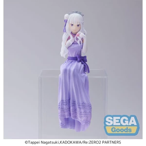 SEGA Goods Re:Zero - Starting Life in Another World Lost in Memories PM Perching Emilia (Dressed-Up Party) 