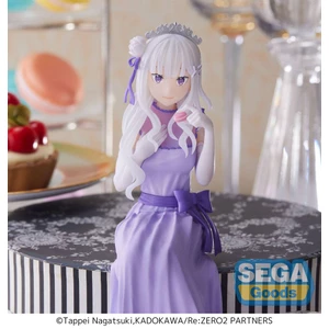 SEGA Goods Re:Zero - Starting Life in Another World Lost in Memories PM Perching Emilia (Dressed-Up Party) 