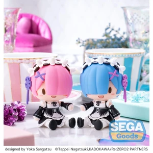 SEGA Goods Re:Zero Starting Life in Another World Fuwa Petit Chibi Rem 