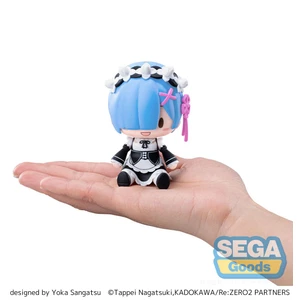 SEGA Goods Re:Zero Starting Life in Another World Fuwa Petit Chibi Rem 