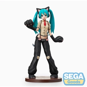 SEGA Goods Hatsune Miku Project DIVA Arcade Future Tone SPM Hatsune Miku Kitty Cat 